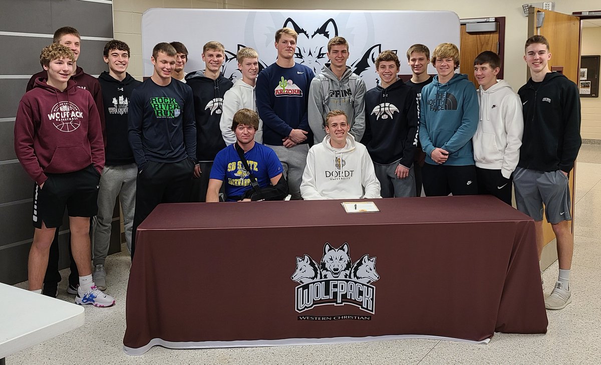 Congrats to Tyson Boer on his signing to play basketball at Dordt University!