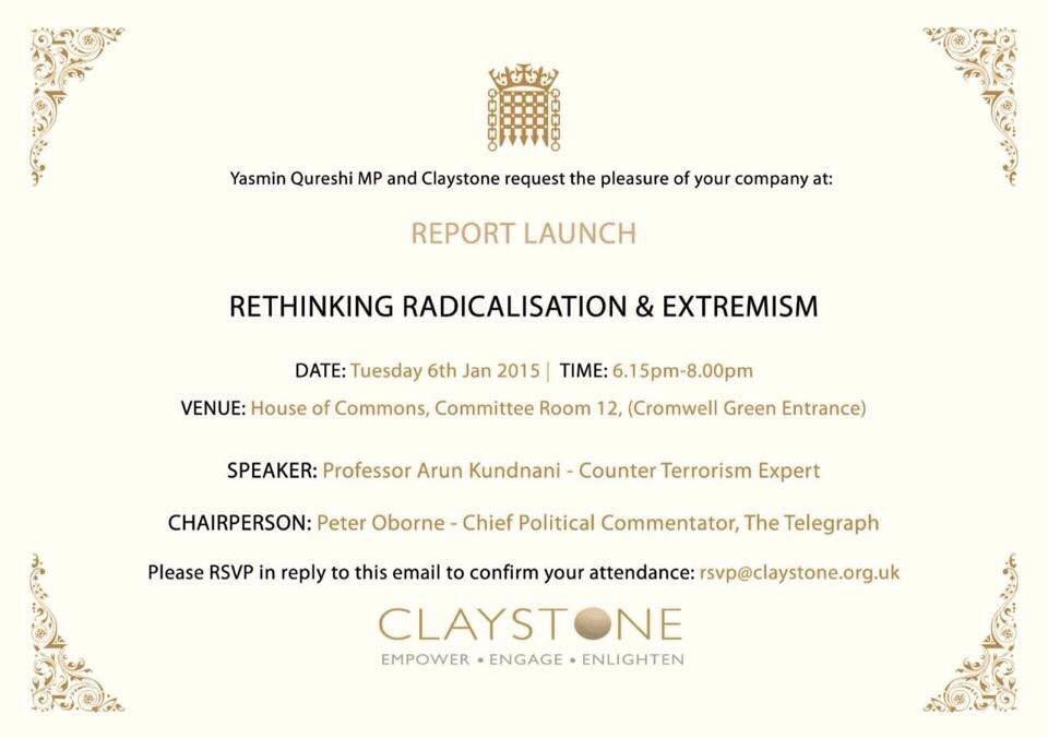 The Telegraph shredded Claystone and its report on charities and Shawcross, who ran the Charity Commission at the time.Bids to cover their tracks and a vexatious complaint to IPSO followed. This is the way with Islamists: lies, lawfare, and the low road. With "friends". 3/15