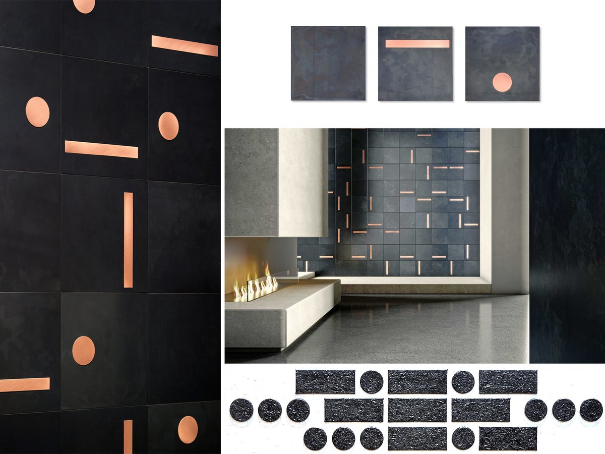 LozziSrl's tweet image. Superfici intarsiate e segni enigmatici
#DeCastelli #Yoko #LeonardoSonnoli #ottone #ramespazzolato #DeTile