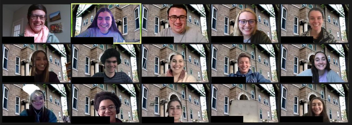 SURPRISE! Students at virtual programs CAN still visit the Darst Center 😉 Grateful for a powerful immersion retreat with <a href="/holy_cross/">College of the Holy Cross</a> students focused on systemic racism and finding our different roles in the work of social justice 💜