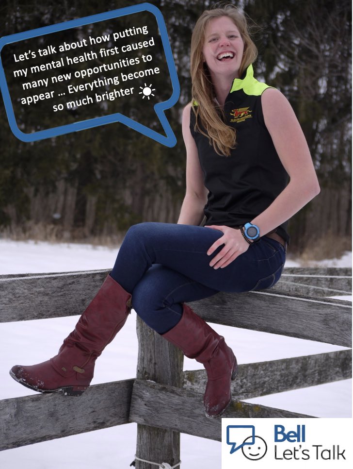 #BellLetsTalk about putting yourself first even if that means you lose the people that really didn’t care to help you #huddleupatadistance #endthestigma