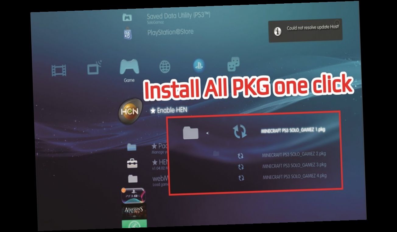 Ps3 Pkg Games Install