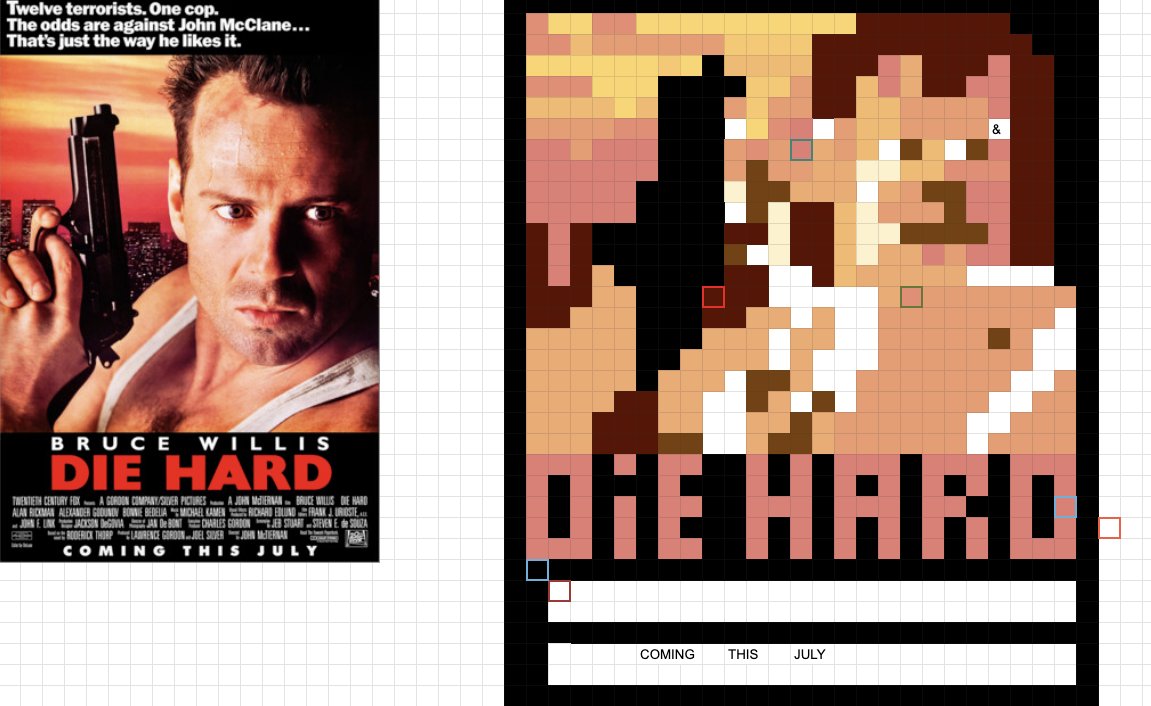 To celebrate our new Digital Cast &amp; Crew Onboarding update "Die Hard" we challenged our product team to recreate the movie poster in #pixelart and here is the result.... DOG HARD 😄🐶 setkeeper.com/daily-health-f…