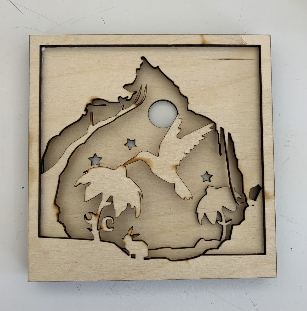 MsBTechEd's tweet image. Laser Cut Shadow Box #digitalmediaandphotography