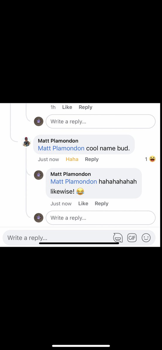 MattyPlumz's tweet image. Day made lol 😂 #SameName #Lmao