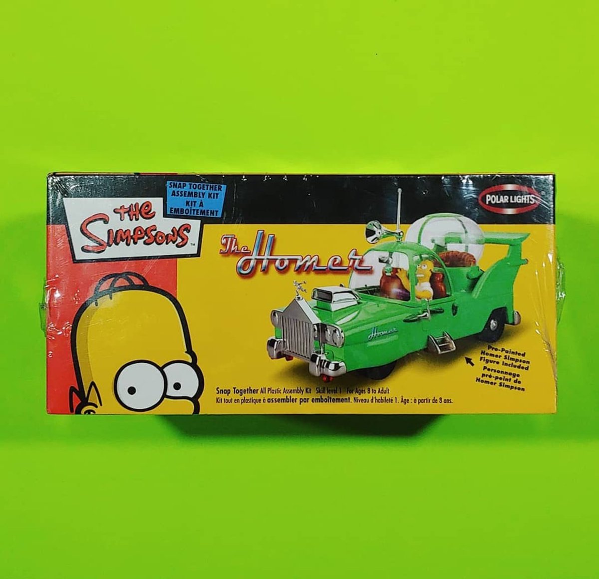 springfield_ont's tweet photo. 'The Homer', fully equipped with the Kwik-E-Mart 'Big One' cup holders, a snazzy tail fin, shag carpeting, rack-and-peanut steering, La Cucaracha novelty horn, and soundproof domes with children-sized restraints and muzzles! What did it cost me? Only $82,000... @TheSimpsons https://t.co/3oaWKwLIO5