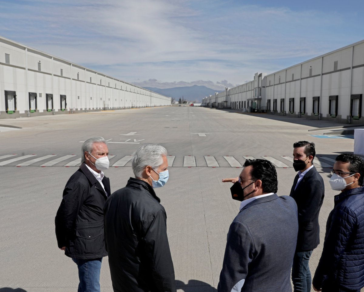 Inauguramos el Parque Industrial #Toluca Park II. Será por su ubicación y ventajas operativas, un detonante del crecimiento en esta región.