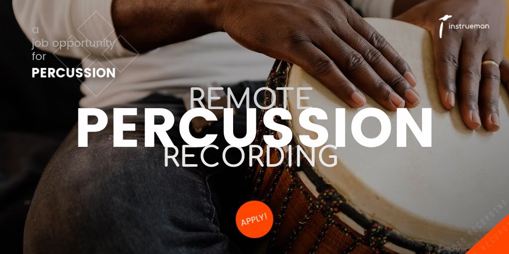 JOB POSTED!
BUDGET: Up to $300 
instrueman.com/search-project…

• Instrueman is a brand new platform, that allows composers and producers to easily add a human touch to their creations. 
#composer #sessionmusician #remoterecording #studiomusician #homerecording