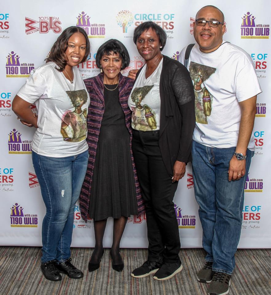 I remember meeting #CicelyTyson several years ago @WBLS1075FM #CircleofSisters A truly amazing human being!  RIP