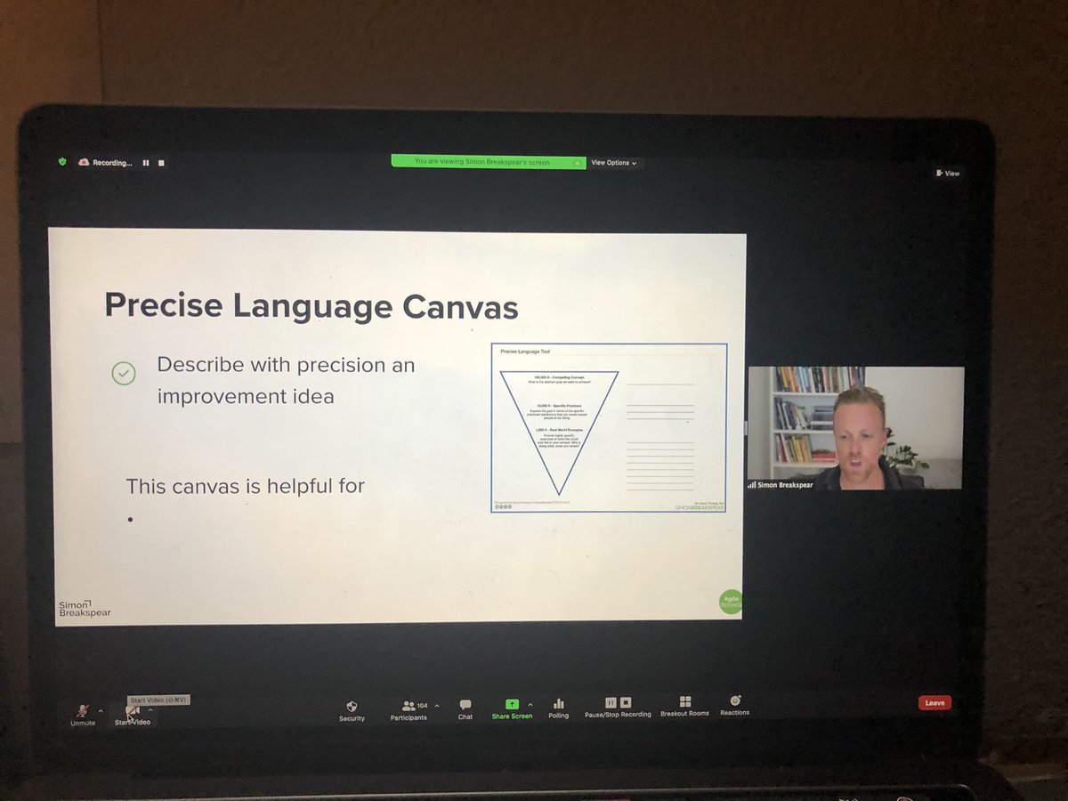 DunnEducation's tweet image. Connecting with school leaders in Alberta with the focus of clarifying improvement work @Agile_Schools @iLEADCommunity @SimonBreakspear