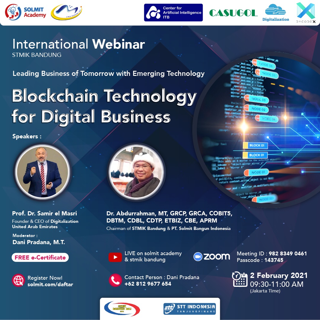 yuanthy2's tweet photo. BLOCKCHAIN TECHNOLOGY FOR DIGITAL BUSINESS https://t.co/Dkog3wXDXv