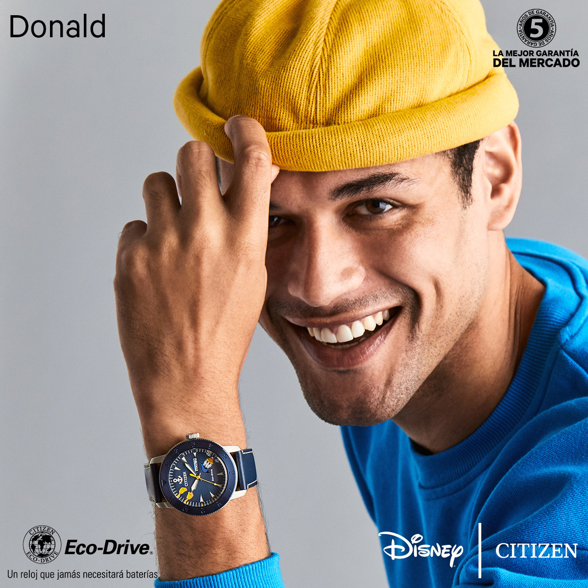 CitizendeMexico's tweet photo. Te presentamos el nuevo y fascinante reloj del pato #Donald de #Disney. Con costuras de contraste de color blanco y amarillo en la correa. https://t.co/KJ2APA8b06. #CitizendeMexico #CitizenWatch #DisneyLandPark #DisneyWorld #DisneyPlus #DisneyWorld2021 #Donald #PatoDonald https://t.co/VJoCUgdhOx