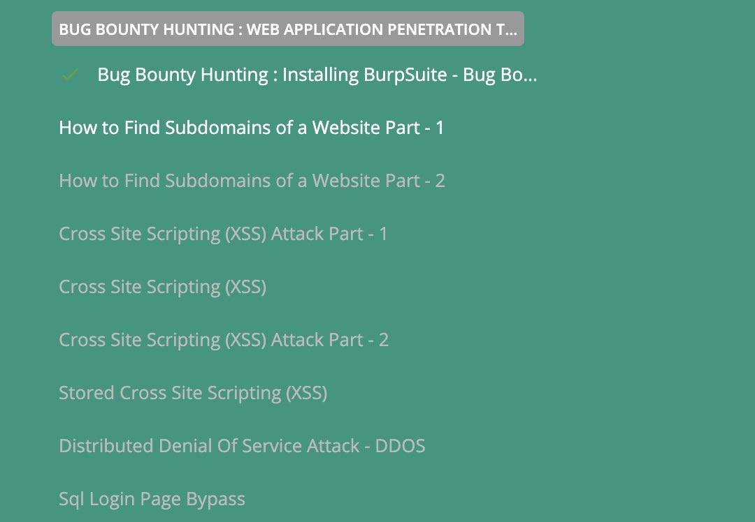 Topics Covered:• Bug Bounty Hunting: Installing Burp Suite• How to Find Subdomains of a Website•Cross Site Scripting (XSS) attack• SQL Login Page BypassFavorite: SQL Login Page Bypass because I’m notorious for cracking this challenge in CTFs lol