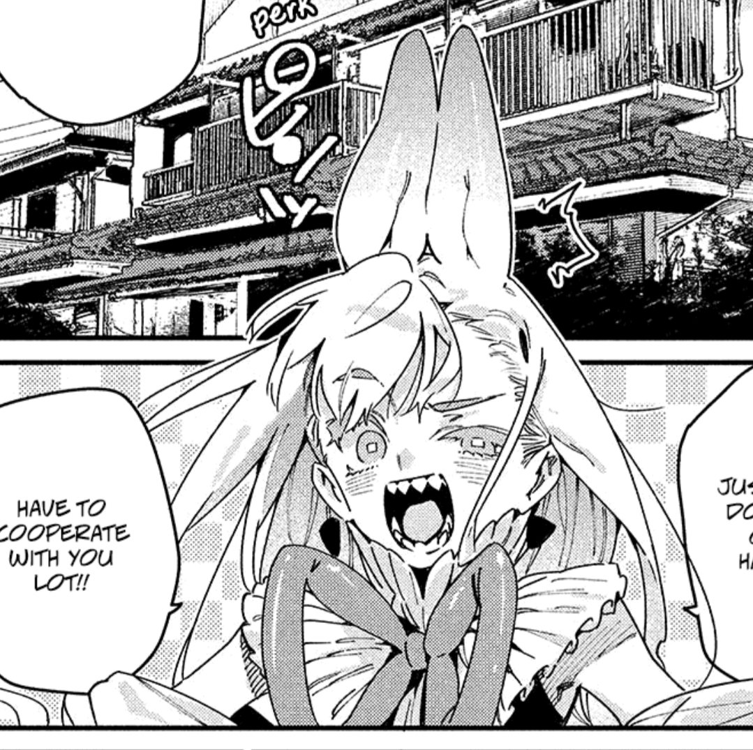 I have been sent this exact panel at least 3 times it kills me everyone relates me to this sharp toothed rabbit. what a strong brand 