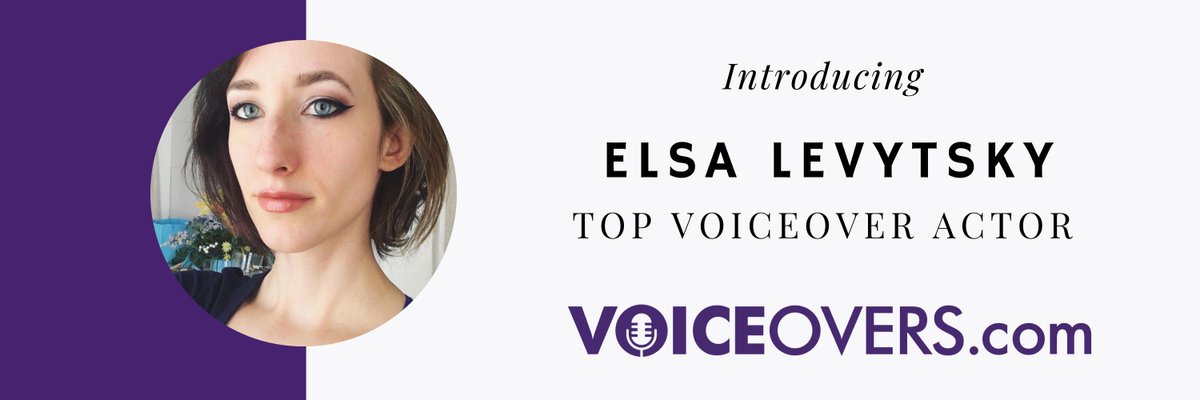 voiceoverscom's tweet photo. With a smooth, commanding, sultry, crisp and naturally professional voice our new member Elsa Levytsky is here to make your next project stand out! 

Visit her profile and listen to her demos to learn more - https://t.co/0z56xPVC7x

#voiceovers #voiceoversdotcom https://t.co/K9TCOvJDdk