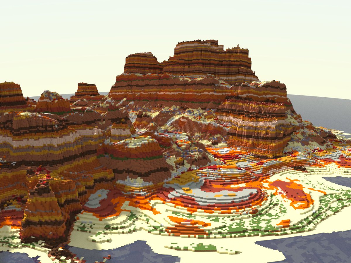 If you have only 10 mins, sometimes you don't get as far as you want, and there's no turning back.
So it's back to something more barebones today.
#Minecraft #Minecraftbuild #worldpainter #tenminuteterrain