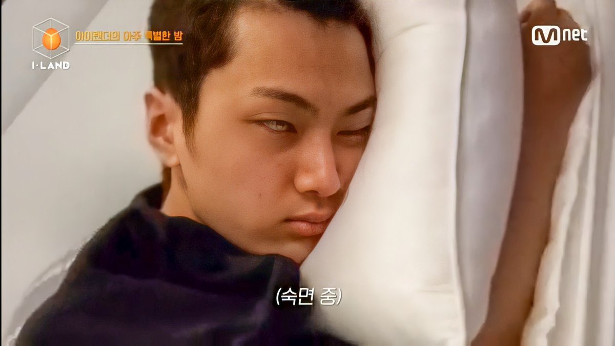 AltarehTalin's tweet photo. My sister said that I sleep with my eyes open,and I instantly thought about this.
But wow 😳,I can’t believe that we also have this in common with each other.
So iconic~
~
🦁🦅🦁
~
#MNET_ILAND #MNETILAND #ILANDMNET #ILAND #ENHYPEN #ILANDJAY #ENHYPENJAY #JAYPARK #JAY #ILANDTALIN https://t.co/G5YFnKEGdH