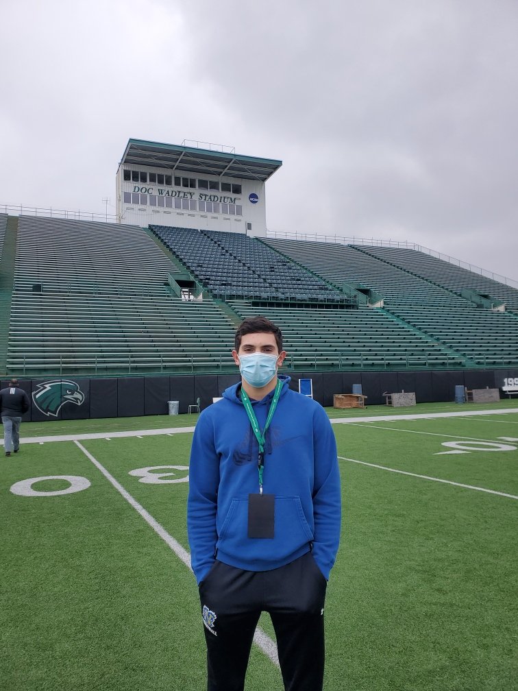 Had a great visit yesterday at NSU <a href="/CoachMConrad/">Michael Conrad</a> @CoachJackMullen