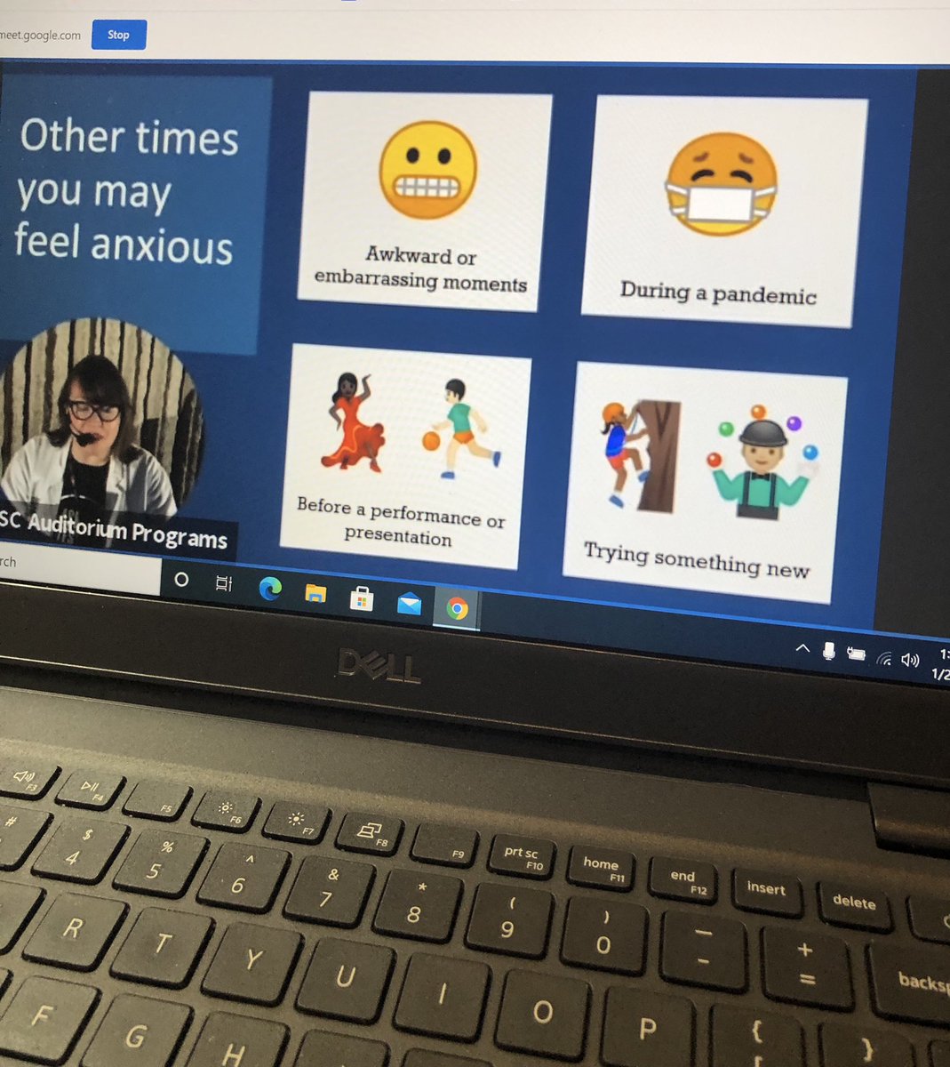 ZedClass's tweet photo. Mental health applies to everyone- we can all take steps to enjoy life and deal with the challenges we face each day✨Yesterday, our class watched a virtual program offered by the Ontario Science Centre👍 #BellLetsTalk https://t.co/D1Tidw3VTO