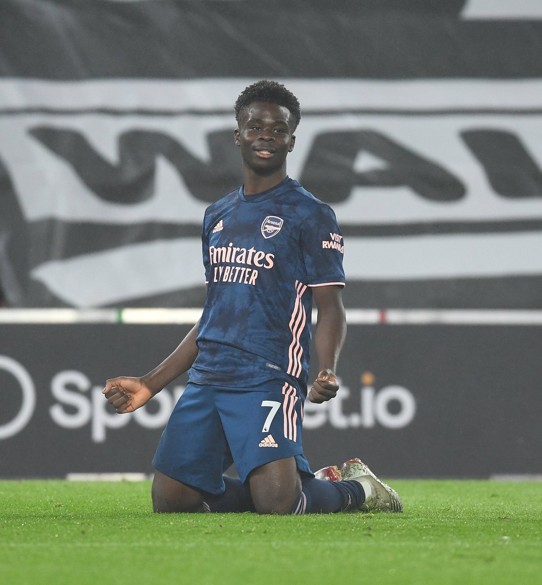 N5Worldwide's tweet photo. 🗣 Bukayo Saka: “I am just happy to be playing for Arsenal, it’s a dream especially when I get on the pitch. https://t.co/Rx0hY2B8Op