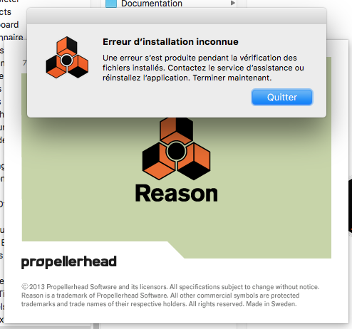 ReasonFrance's tweet image. Help installation nouvelle bécane SVP ! dlvr.it/RrY79W