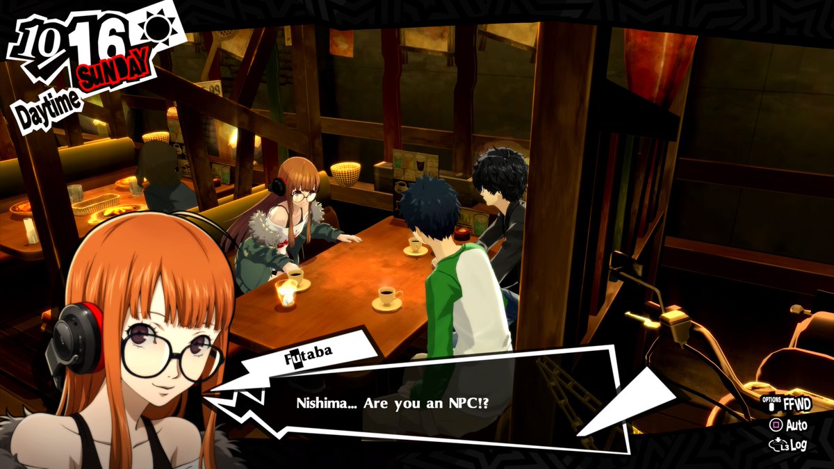 11clocky's tweet photo. She is becoming self-aware. #PS5Share, #Persona5Royal https://t.co/Cpul7fcj8S
