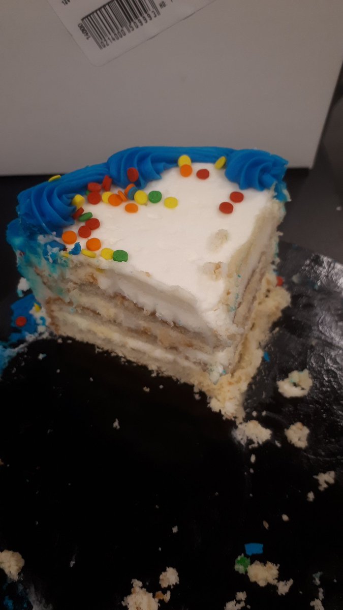 ShivyDholi's tweet photo. Let's eat a cake for dessert! 🍰 (No birthday involved, only #BellLetsTalk / #BellCause ) https://t.co/4UYuypIVWA