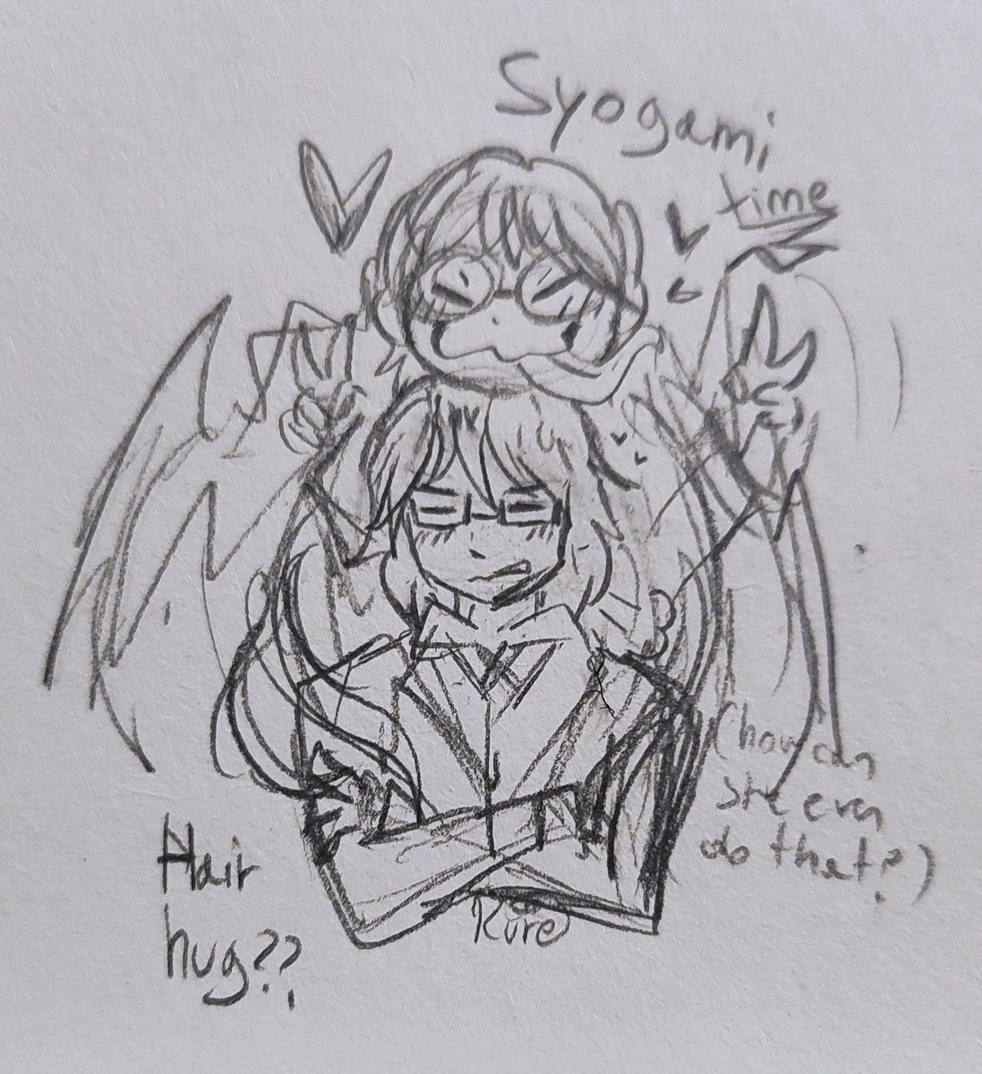 KureFandy's tweet photo. I may be busy with studies but i just had to, fast sketch so no refs
#togafuka #syogami #byakuyaxtoko  #togamixfukawa #danganronpa #byakuyatogami #tokofukawa #genocidersyo #genocidejack https://t.co/QHMJBY1paa