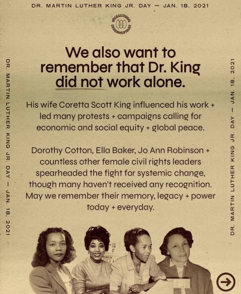 AndersonGoldOne's tweet image. Today we honor his legacy holistically.

“As we reflect on his legacy, let’s not forget that his profound impact has been watered down + weaponized to market products, police “unacceptable” forms of protest + uphold narratives that support oppressive systems.”