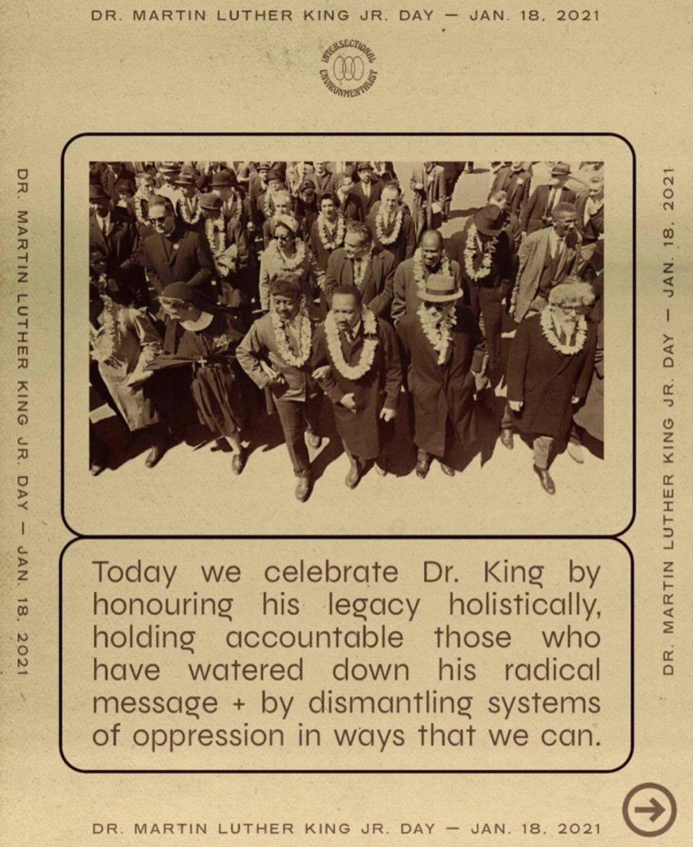 AndersonGoldOne's tweet image. Today we honor his legacy holistically.

“As we reflect on his legacy, let’s not forget that his profound impact has been watered down + weaponized to market products, police “unacceptable” forms of protest + uphold narratives that support oppressive systems.”