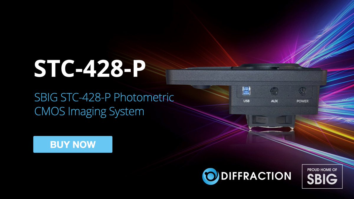 DiffractionSBIG's tweet photo. View it here: https://t.co/k03GOoTkbH
With StackPro™ in-camera stacking capability, this camera has enormous dynamic range and the greatest sensitivity possible with any CCD technology. #CCDtechnology #astronomy #camera #stacking #dynamicrange https://t.co/259l3RVxKG