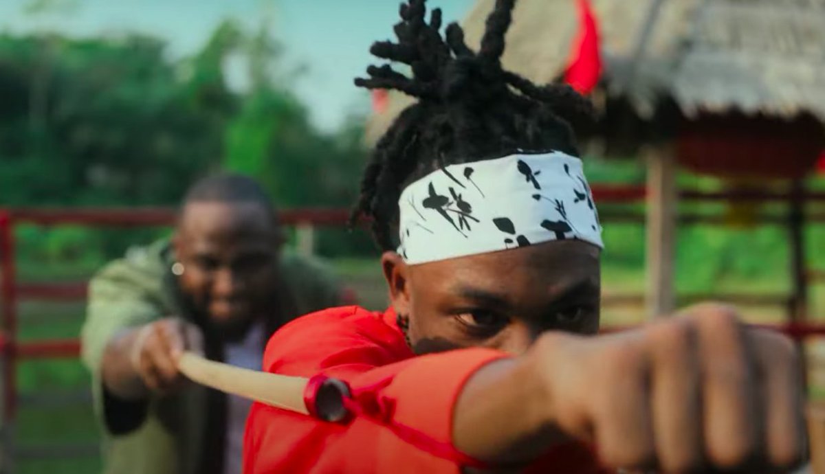 Watch <a href="/davido/">Davido</a> and @IamMayorKun interpolate 'The Karate Kid' in their new video for "The Best."

thefader.com/2021/01/28/dav…