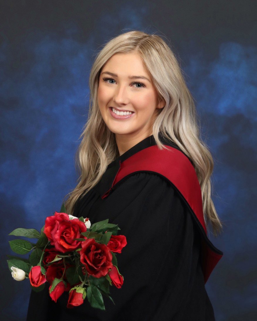 At one point in my life I didn’t believe I could make it to the day that I would graduate. Now I could not be more proud of myself of the person I’ve become and the effort I put in to keep going everyday💙 #bellletstalk