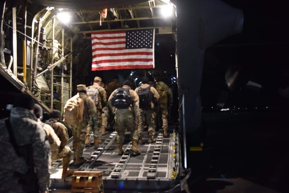 189AW's tweet image. 189 AW provides support to 59th Presidential Inauguration. Another opportunity showcasing #Guard support to the Nation. Follow link below: dvidshub.net/news/387819/ar…