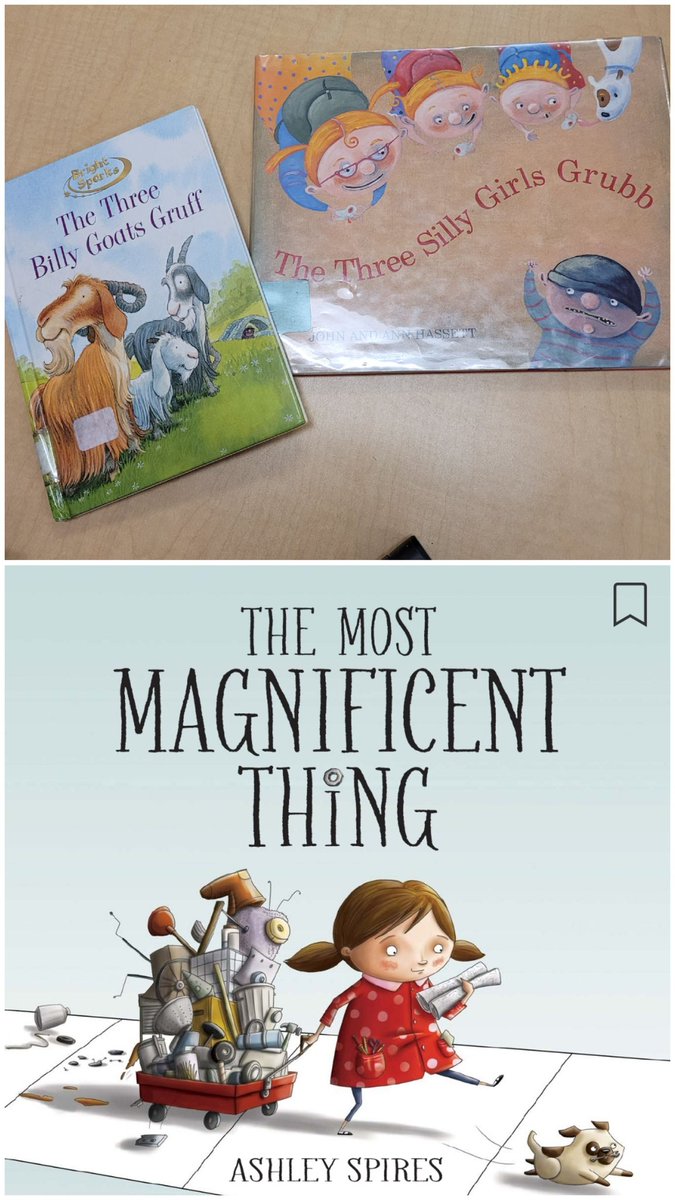 GatorReaders's tweet photo. K-3 all had a building day! Some worked on a bridge after reading The Three Billy Goats Gruff. Others used their imagination to make their own amazing structures after reading The Most Magnificent Thing.
#STEAMintheLibrary #makersgonnamake #noplacelikesavannah #dentonisdlib https://t.co/4Y2D2zyV63