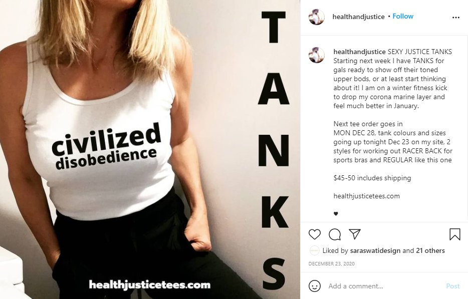 Reminder: Susan Standfield is VERY CONCERNED about shabby Photoshopping of words on her tees. We mean TEES!