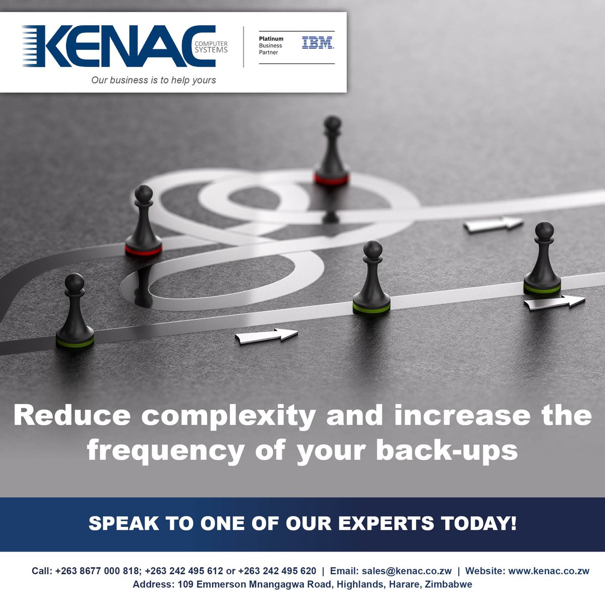 KenacSystems's tweet photo. At Kenac, your Critical data is in safe hands!

#IBM’s #Tape libraries reduce complexity and increase the frequency of your back-ups ensuring the safety of your data. #TapeLibraries is suited to handling your backups and archival data storage.

Speak to our sales team today! https://t.co/5AoDWQE6ws