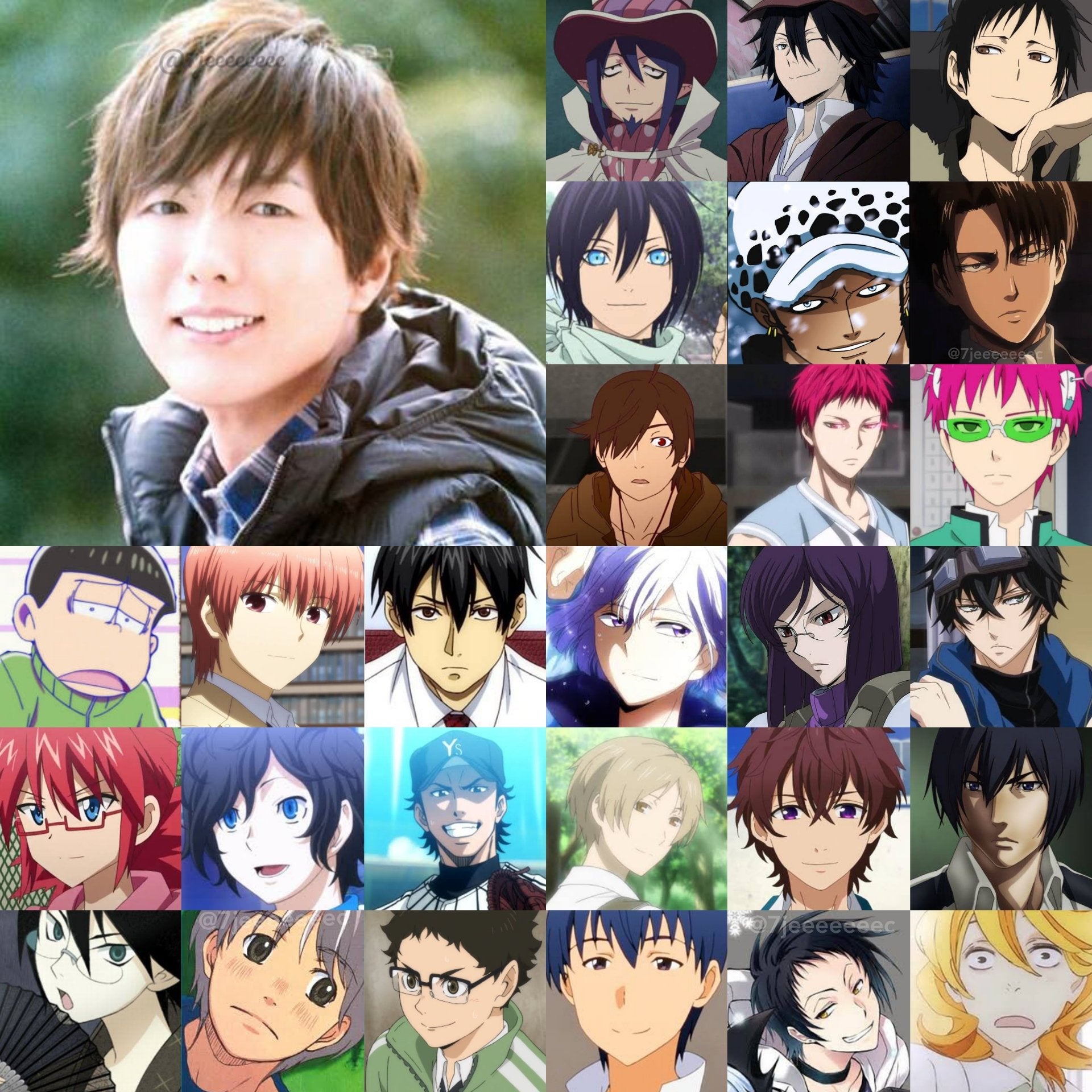 HAPPY BIRTHDAY TO THE BEST SEIYUU OF ALL TIME , HIROSHI KAMIYA 