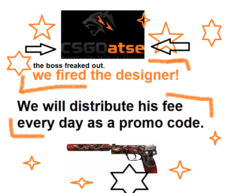 woaxtr's tweet photo. @CSGOatsecom marketing skills %100, design skills %100. i can start work tomorrow 🙃 https://t.co/5TowDzn6qz