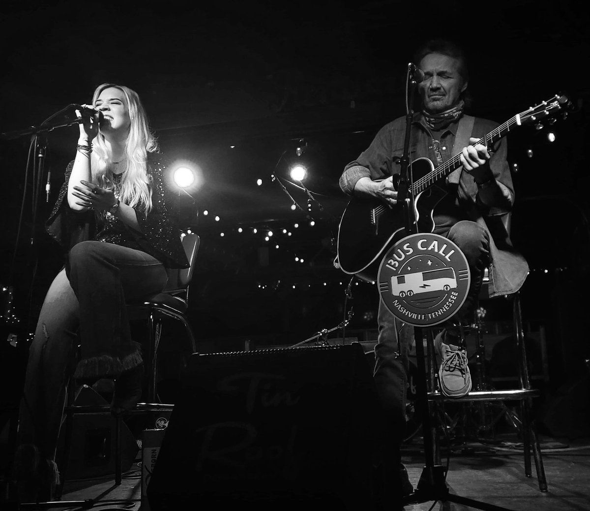 OsbornNashMusic's tweet photo. Happy "National Have Fun At Work Day"!
We LOVE what we do - creating music to perform for all of you!
😃🎶💖
Thank you to BusCall &amp; @TinRoofNash for having us last night!!
We can't wait to be back!!
#osbornnash #buscall #tinroofnashville #bootbarn #redbull #nashville #acousticduo https://t.co/kci1wUCtkZ