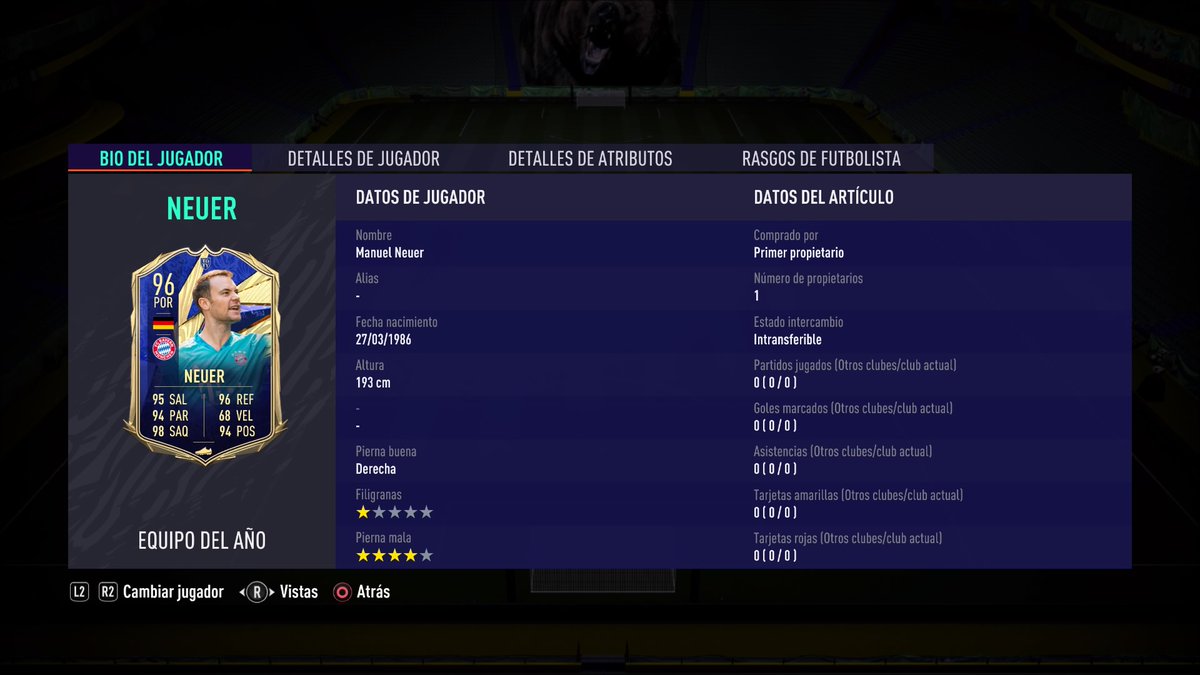 ByVille21's tweet photo. Si Nazario 94 y Neuer toty. Acepto todo tipo de insultos. @DjMaRiiO @kolderiu19 @pabloalbarra_ @Pumuscor @cachoo01 @Neat11O @MiiKeLMsT @Baptistaooo @FranLuque10 @EASPORTSEsp https://t.co/TNmAwIec6f