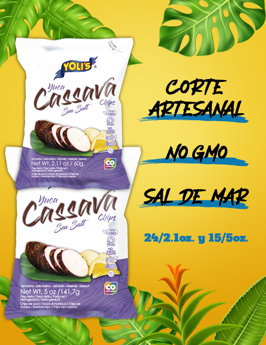 GPS_Imports's tweet image. #Yolis
Botana nutritiva de origen natural, sin GMO, cortes artesanales y deliciosa variedad de sabores. 

Buscamos distribuidores en Estados Unidos.

#naturalsnacks #nogmo #healthyfood #comidassaludables #botananatural #frutas #fruit #platanos #Yuca #cassava