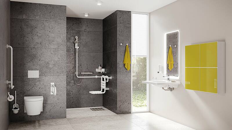 HEWI: Barrierefreie Badezimmer Ideen 2021 @shkjournal @HEWI_de #barrierefrei #sanitär shk-journal.de/index.php?id=1…