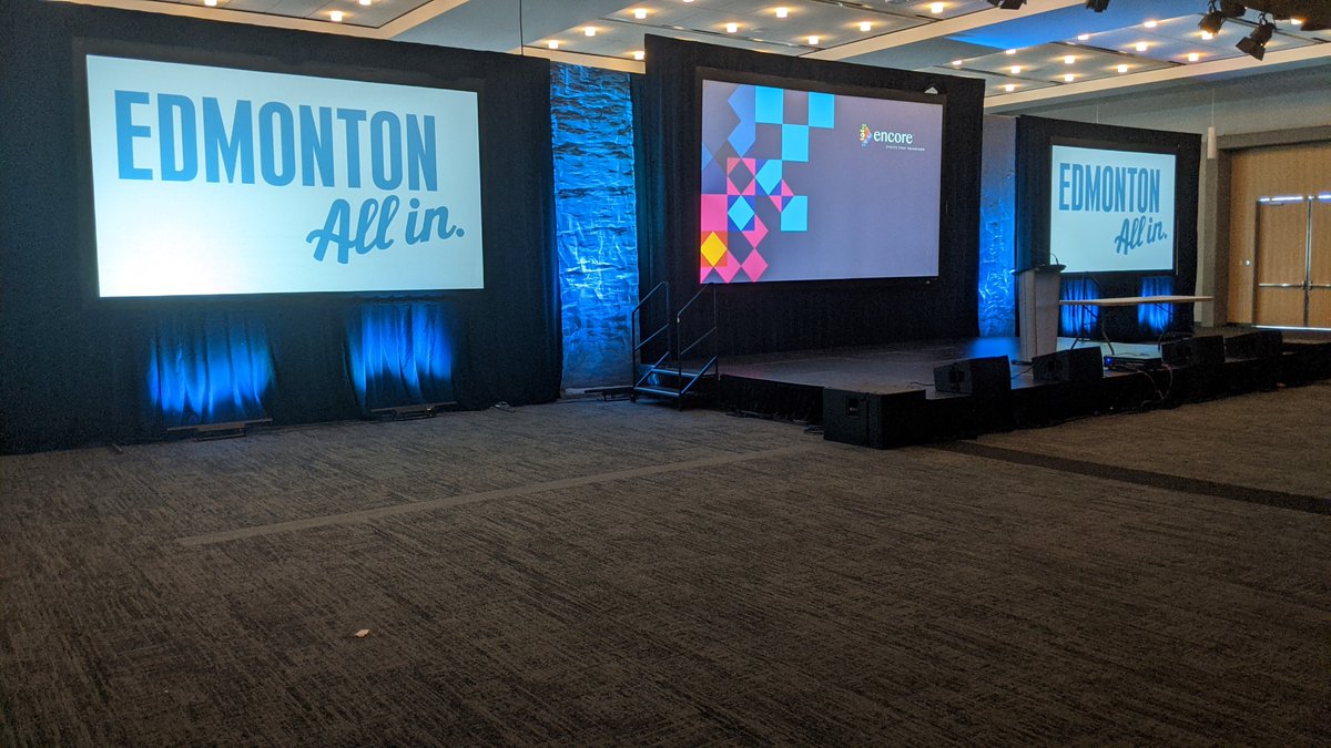 We’ve set the stage with our partners <a href="/encorecanada/">Encore Canada</a>.

Seamlessly connect with your audience from a safe distance. From the beginning of your planning stages, we provide the spaces, expertise &amp; technology to support you every step of the way.

Meet safely: bit.ly/2YhE6g7