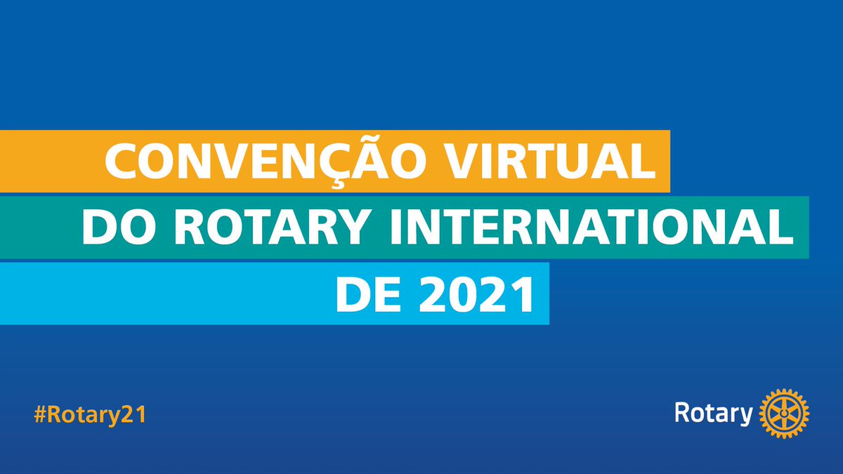 revistarotarybr's tweet photo. A Convenção de 2021 do Rotary International será realizada virtualmente. Acesse https://t.co/9Pr4qkG5EH para mais informações sobre reembolsos e sobre o evento virtual. https://t.co/QS8LGBQdTq