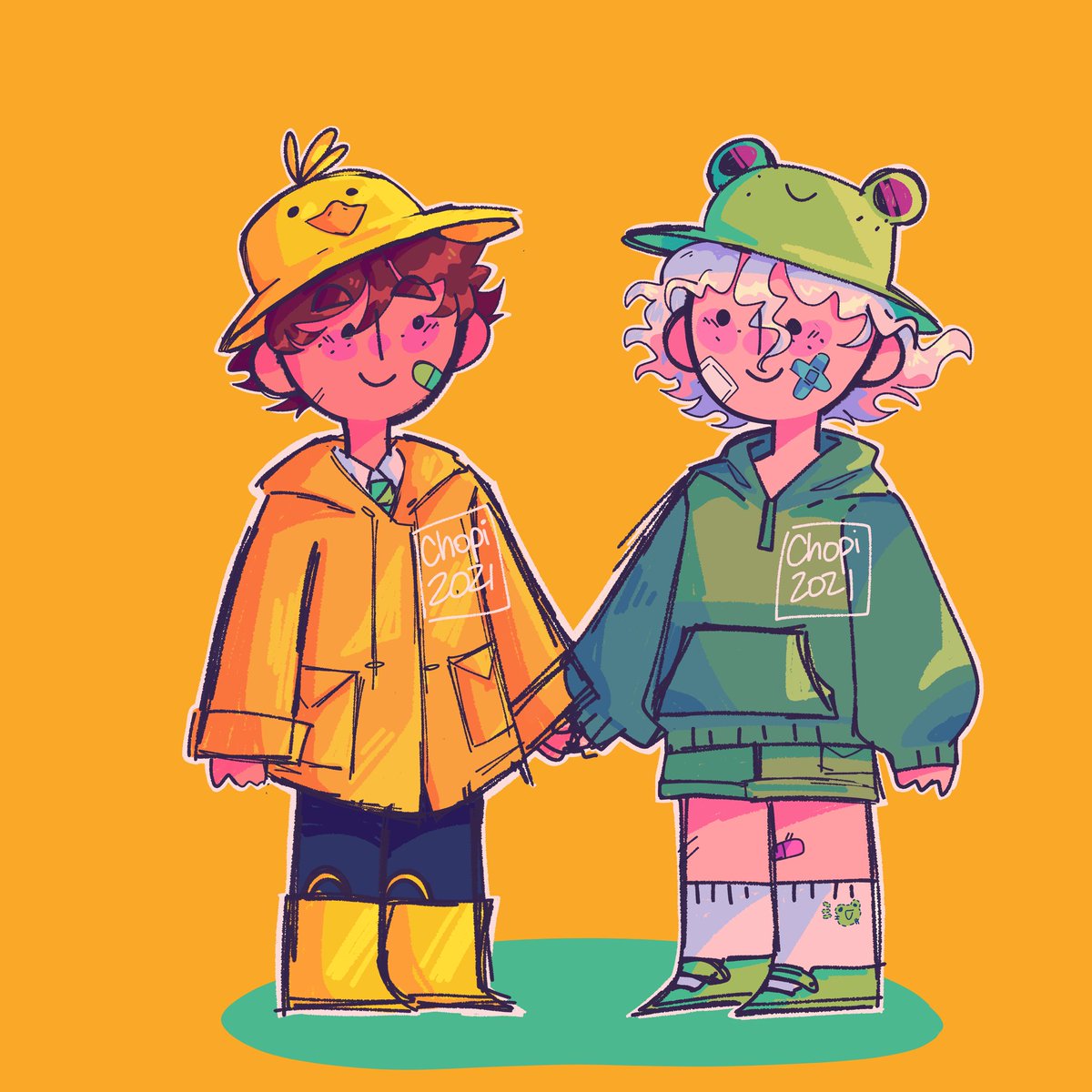 heychopix's tweet photo. Komahina but they're childhood friends 🐸🐥✨

#danganronpa2 #Nagitokomaeda #hajimehinata #komahina https://t.co/zUqm9rj5c9