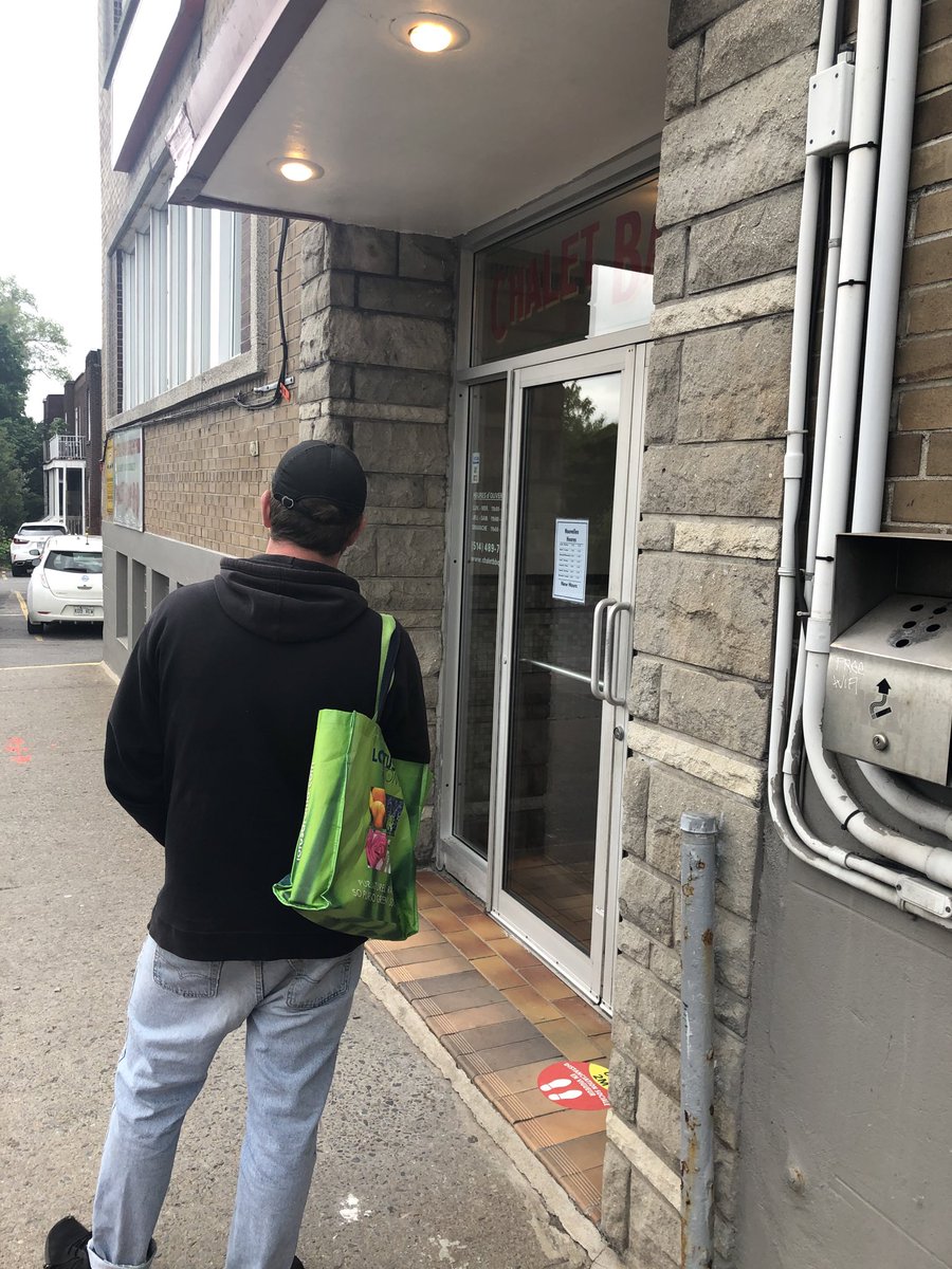 burnwater's tweet photo. @ToulasTake I was their when it reopened this summer and I usually pay my respects at the church of NDG once a month #chaletbbq https://t.co/bCBy7cCDKk
