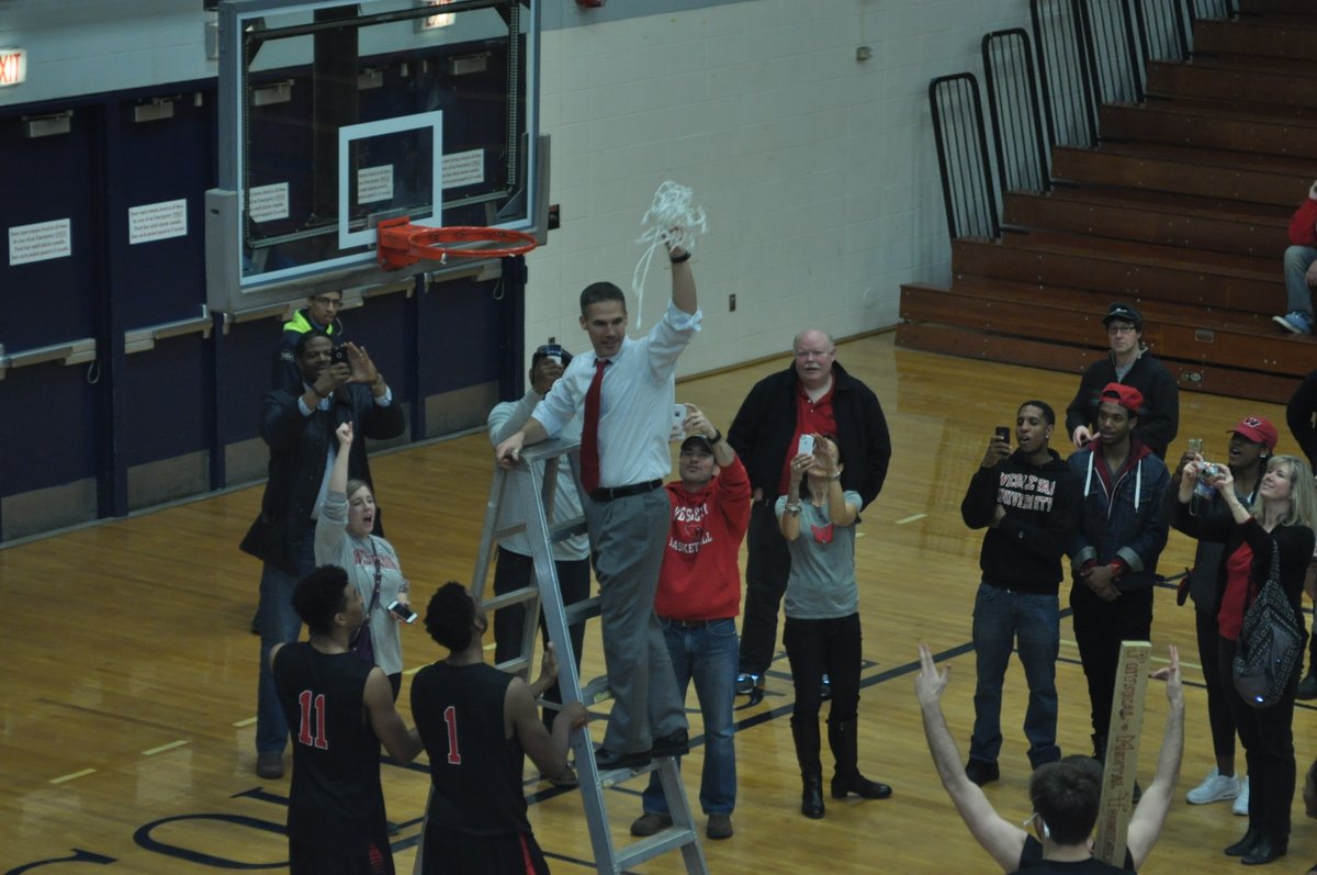 wes_athletics's tweet photo. #TBT | A day of triumph for @wes_mbball as the Cardinals won the program's first @NESCAC title with a 74-70 overtime win over Amherst back on March 1, 2015 🏆

➡️ This started a string of 3 NCAA Tournament appearances for men's basketball in 4 seasons from 2014-18 🏀 https://t.co/RfJdyDb2YP