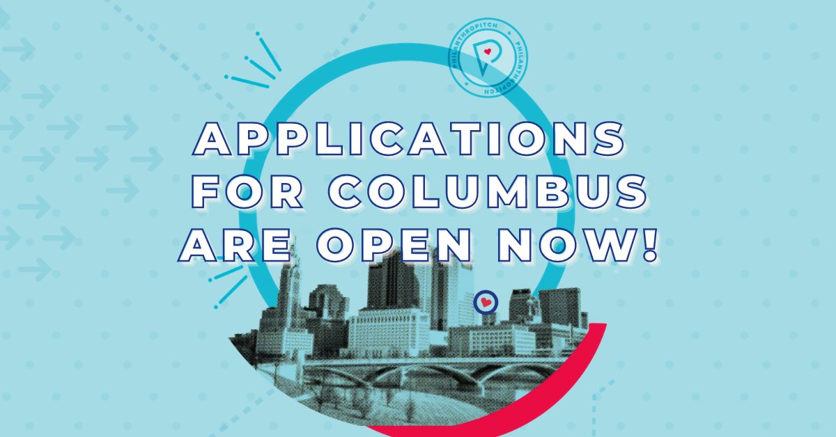 The Philanthropitch Journey continues in 2021! We're excited to announce that applications are open for our Columbus event that will be held May 10-18.
 
This is the perfect event for Columbus nonprofits looking to scale! Learn more and apply here: bit.ly/cbus-tw