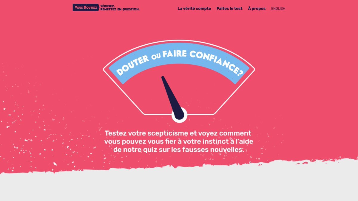 ÉDUCATION AUX MÉDIAS | Euh wow 🤩 Je n'arrive pas à croire que je n'avais pas vu ça plus tôt, c'est à explorer 👉👉👉 doutez.ca #CitNum #EduQc #Education